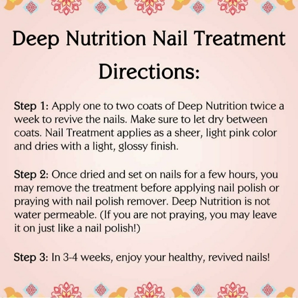 Deep Nutrition Nail Treatment, Strengthens Nails 10ml - Picture 3 of 4